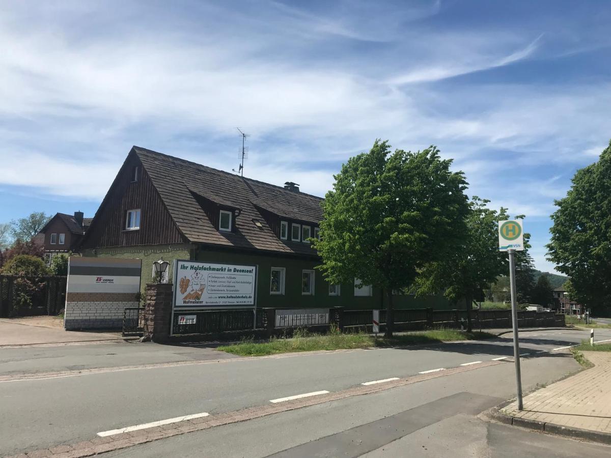 Neu Errichtete Schoene Wohnung Haus 29A 1. Obergeschoss Deensen Buitenkant foto